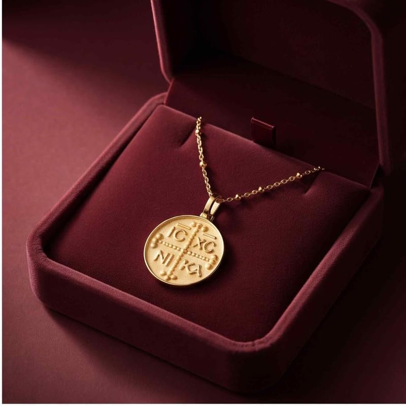 LKBEADS 925 Sterling Silver Saint Benedict Medal Pendant |LK_NLC_00487