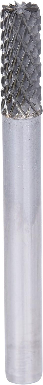 KS Tools 515.3232 Hard metal cylinder rotary burr form A with spur gearing, 6mm | 515.3232, milling drill