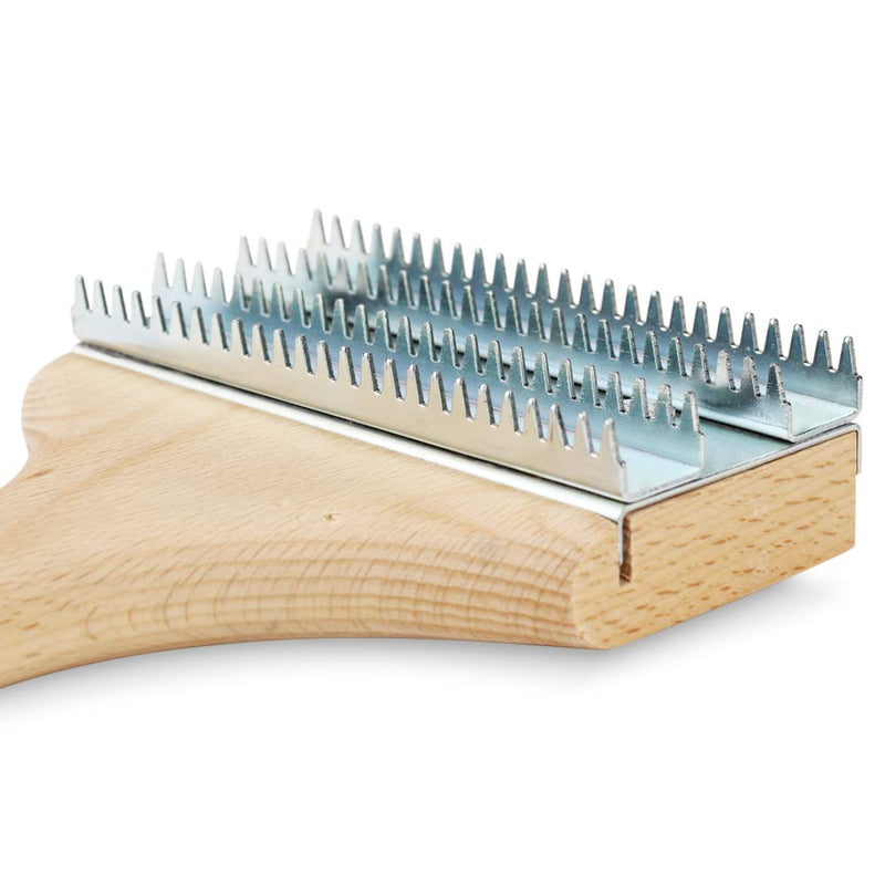 [Australia - AusPower] - BHA 8" Buffing Wheel Rake for Removing Residual Buff Compound, Single Handle 