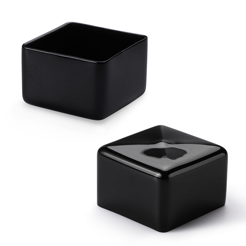 [Australia - AusPower] - 40 Packs Safety Strut Channel End Caps - Square Plastic Channel Caps Accessories for Unistrut Channel Ends (1-5/8'' x 1-5/8'', Black) for Electrical & HVAC Use 1-5/8 X 1-5/8 