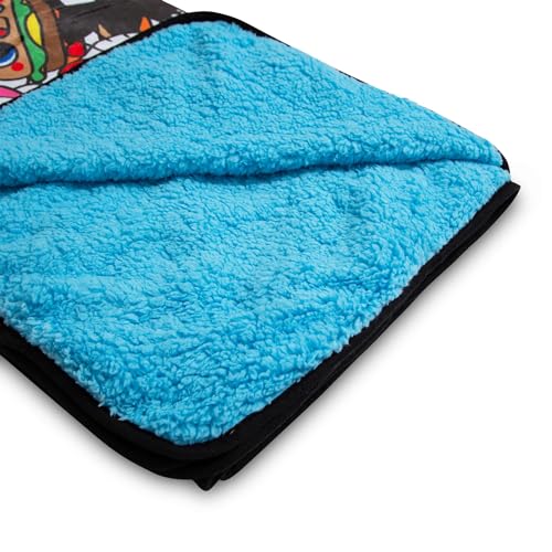 Sanrio Hello Kitty And Friends Fleece Throw Blanket | Plush Soft Cover For Sofa, Bed | 54 x 72 Inches