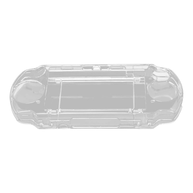 [Australia - AusPower] - Protective Shell, for PSP 2000 3000 Game Console, Transparent Crystal Protective Cover Shell Skin, Full Housing Case with Movie Bracket, Shock/Scratch Resistant 