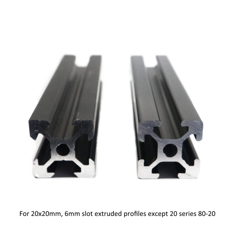 8Pcs 2020 Series Aluminum Extrusion Corner Bracket Tri Connector for 20 T Slot Extruded Aluminium Profile with Set Screws 8set Tri-bracket