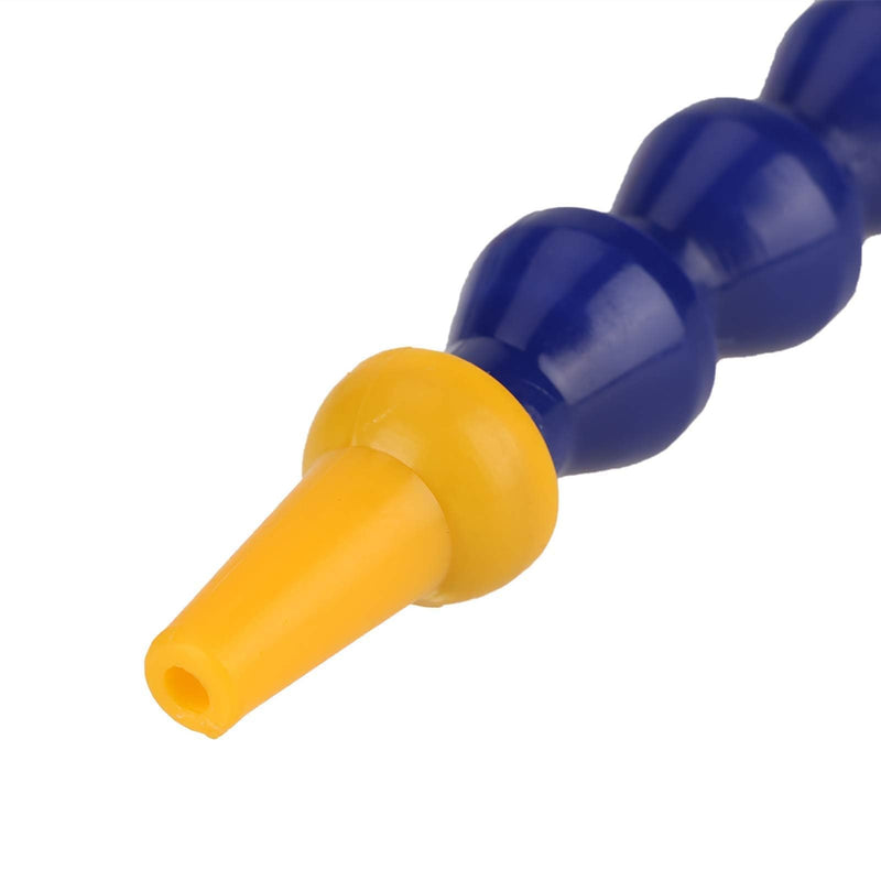 [Australia - AusPower] - 10pcs Flexible Coolant Hose 1/8 BSPT Thread Flexible Plastic Coolant Hose Plastic Water Oil Cooling Pipe for Lathe Milling CNC Machines 