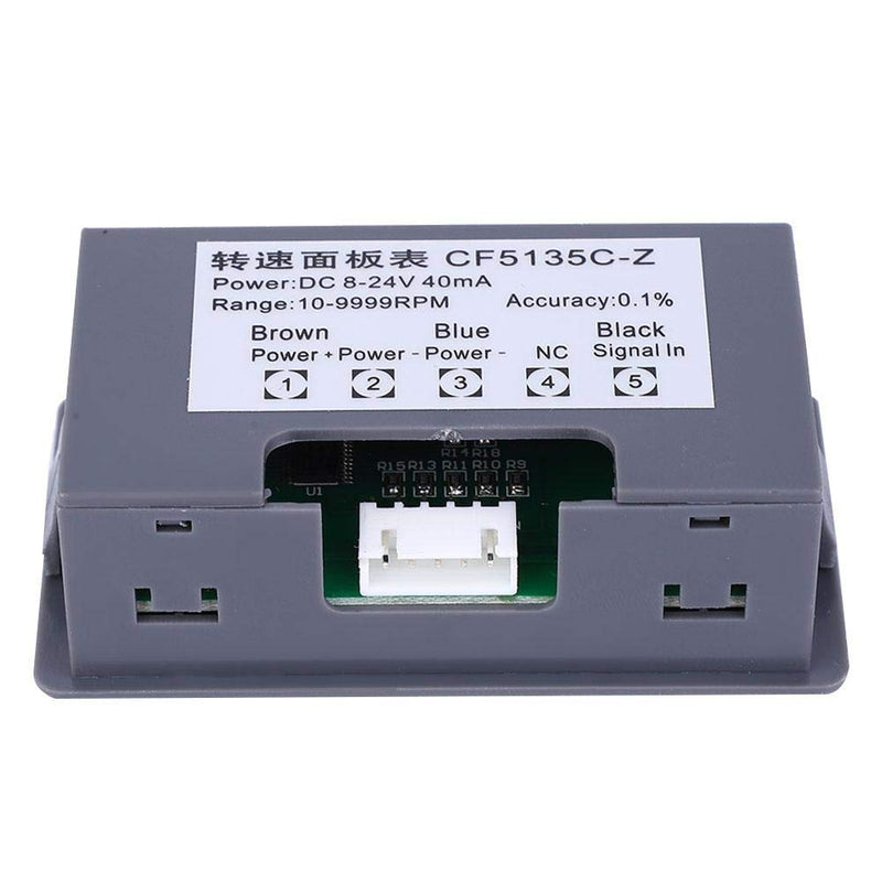 [Australia - AusPower] - Blue LED Motor Tachometer, Tester and Detectors Digital Tachometer + NPN Hall Proximity Switch Sensor (12.00 x 12.00 x 4.00) 