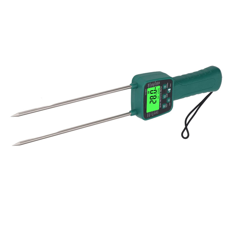 [Australia - AusPower] - KUIDAMOS Hay Moisture Tester Grain Tester Easy to Operate Hay Moisture Meter Wide Application Backlight hay Moisture Tester for Crop Humidity & Moisture Meters 