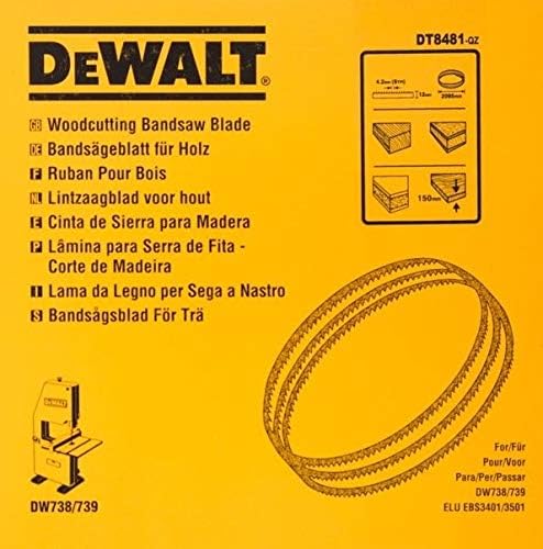 DeWalt Bandsaw Blade -12mm General Purpose