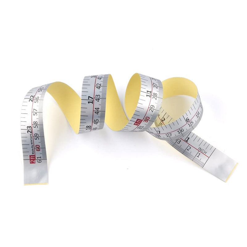 [Australia - AusPower] - Workbench Ruler Adhesive Backed Tape Measure - 24 Inches 61 Centimeters Tape Measure (Right to Left - Inches/cm) Right to Left - Inches/cm 