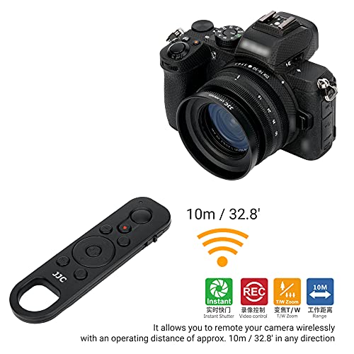 JJC Wireless Bluetooth Remote Control for Nikon, Replaces Nikon ML-L7 For Select Nikon Cameras