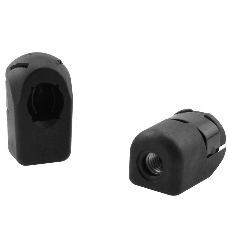 [Australia - AusPower] - Gas Spring End Fitting TAODAN 4PCS Black M6 Female Thread Gas Spring Connectors Generator Accessories 