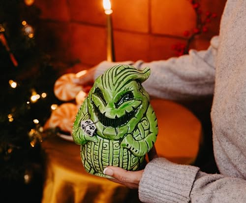 Geeki Tikis Disney The Nightmare Before Christmas Oogie Boogie Ceramic Mug | Party Cocktail Tumbler For Liquor and Beverages | Holds 24 Ounces