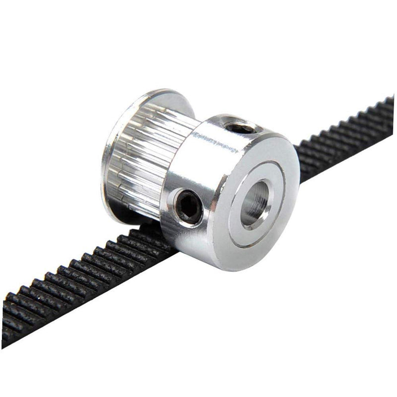 [Australia - AusPower] - GT2 Pulley 20 Teeth 5mm bore for 6mm Width 20T Timing Belt Pulley Wheel Aluminum for 3D Printers - 10 PCS 