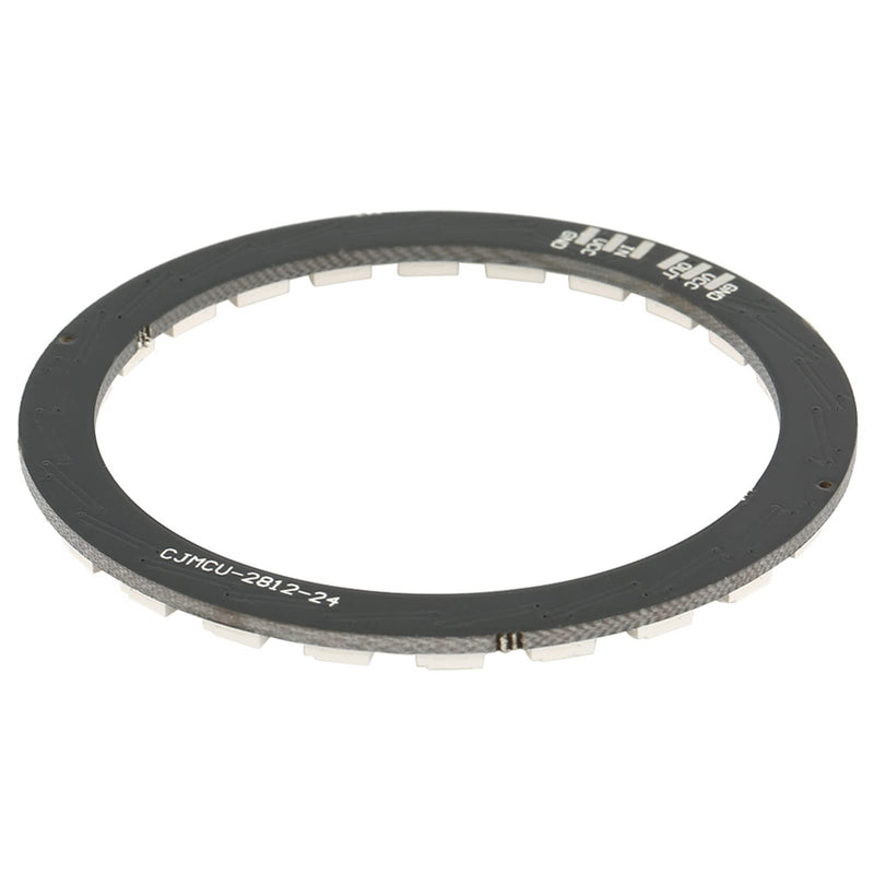 Fafeicy 2pcs 5VDC 24-Bit WS2812 5050 RGB LED Ring Lamp Light with Built-in Drivers 7cm/2.8" Inner Diameter, 8.5cm/3.3" OD (Pack of 2)