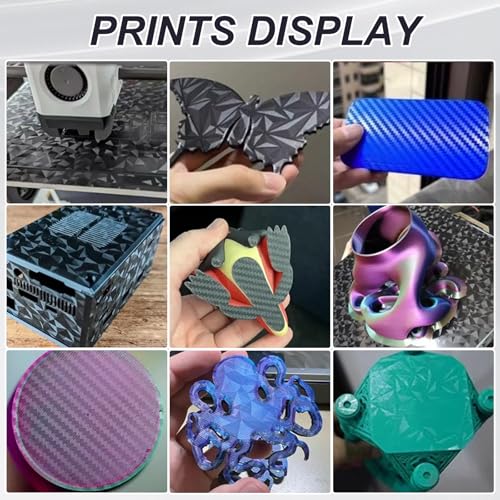 Anycubic Pressure Plate Double-Sided Textured PEO+PET for Anycubic Cobra S1 Printing Plate, 264 x 276 mm Double-Sided Smooth Board, Heated Bed, Spring Steel, Flexible Platform for Anycubic