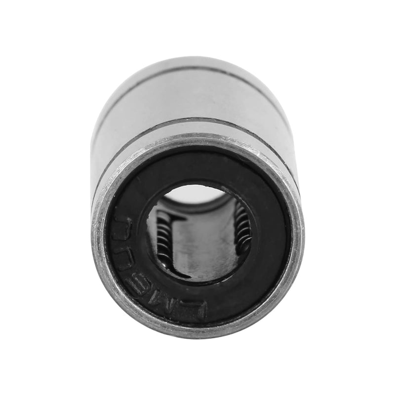 [Australia - AusPower] - 8PCS LM6UU Linear Ball Bearings, 3D Printer CNC Parts, 6mm Bore Dia 12mm OD Linear Bearings Set, Steel Bearing Bushing for CNC Machine Engraving Machine 