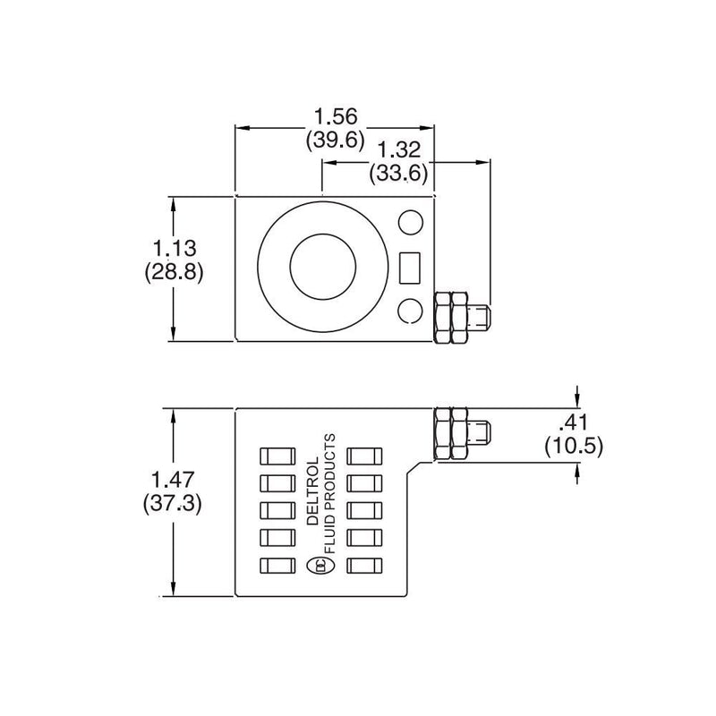 [Australia - AusPower] - 10226-33 10VDC Solenoid Coil 25W Hydraulic Power Unit Lift Dump 