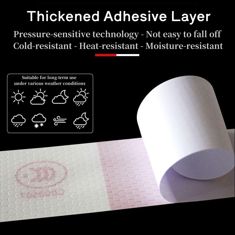 DOT Reflective Tape for Trailers - 2" x 150' Red & White DOT-C2 Approved Reflective Tape Outdoor Waterproof, High Visibility 3m Trailer Reflector Tape for Trucks, Vehicles