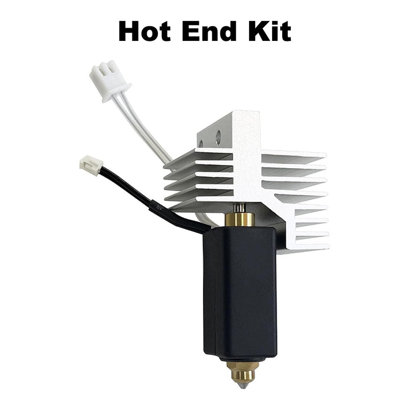 [Australia - AusPower] - for Centauri Carbon/Centauri Hotend Assembled Ceramic Extruder with 0.6mm Brass-Hardened Steel Nozzle for 3D Printer Print Head Hot End Kit Silicone Sock Nozzle Brush Wiper High Speed Printing 0.6mm Hotend for Centauri Carbon 
