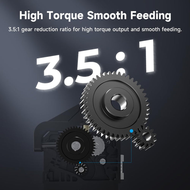 [Australia - AusPower] - Official Creality Ender 3 Sprite Direct Drive, 3D Printers Extruder Upgrades Kit with Dual Gear, High Torque for Creality Ender 3/Ender 3 v2/Ender 3 pro/Ender 5/Ender 5 Pro/Ender 5 Plus/Cr-10 Sprite Extruder SE 