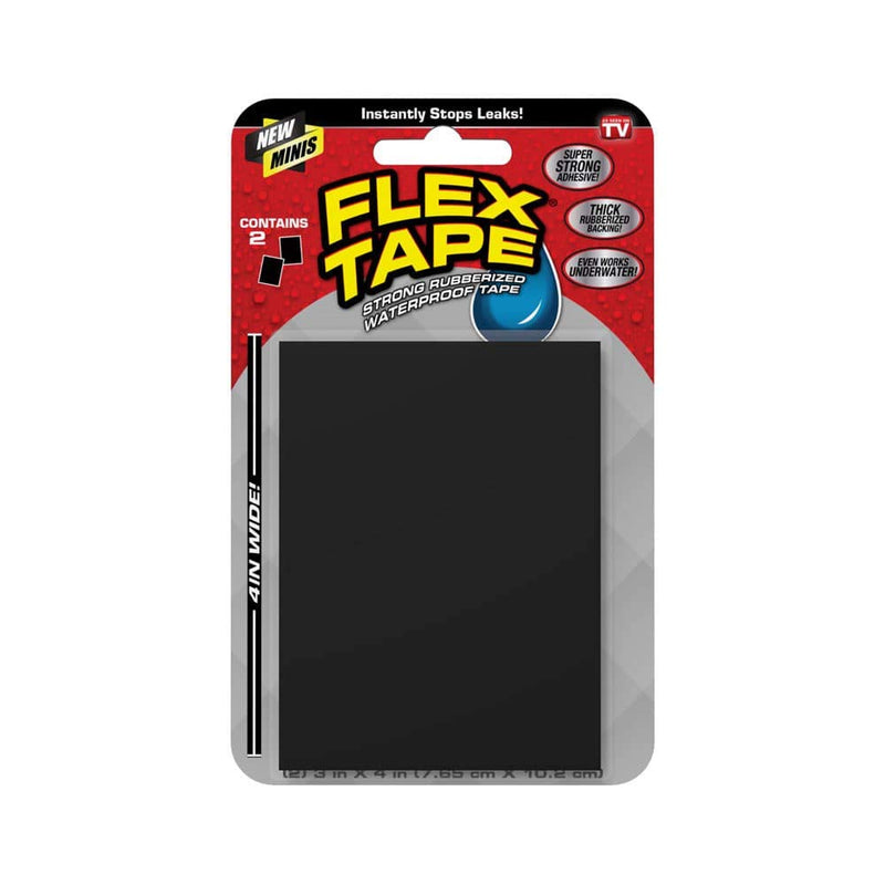 Flex Tape Mini Super Strong Waterproof Tape, Black