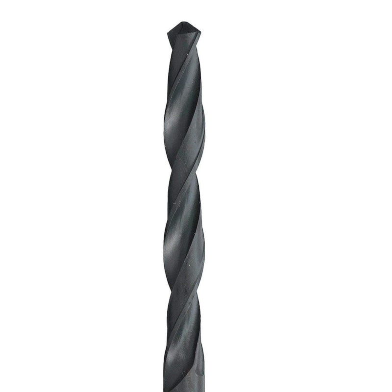 Drill America 1/2" High Speed Steel Black Oxide Drill Bit (Pack of 6), D/an Series 1/2 in