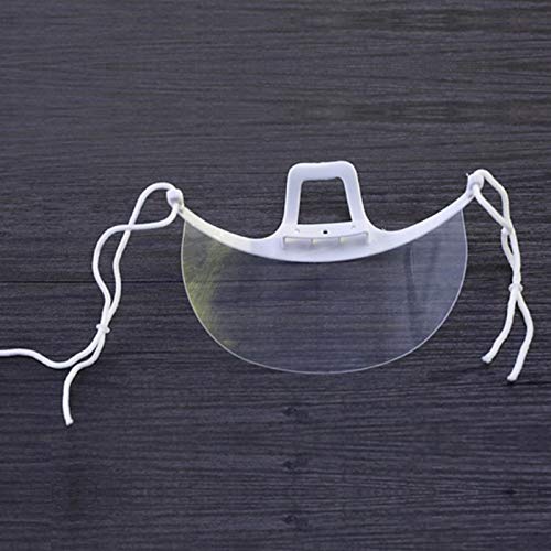 [Australia - AusPower] - D.RECT Visor, face protection, transparent, anti-fog, reusable, protective shield, transparent protective visor, face shield, visor, chin set, 10 pieces 