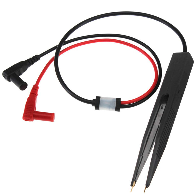 [Australia - AusPower] - 2pcs/lot SMD Inductor Test Clip Probe Tweezers for Resistor Multimeter Capacitor Meter Clip probe 
