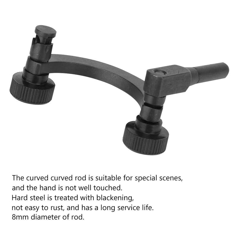 [Australia - AusPower] - Holder for Digital Dial Indicator, Adjustable Universal Dial Indicator Holder, Semicircular Combination Test Dial Indicator Holder 8 mm Dial Gauge Support Stand for Measuring Work 