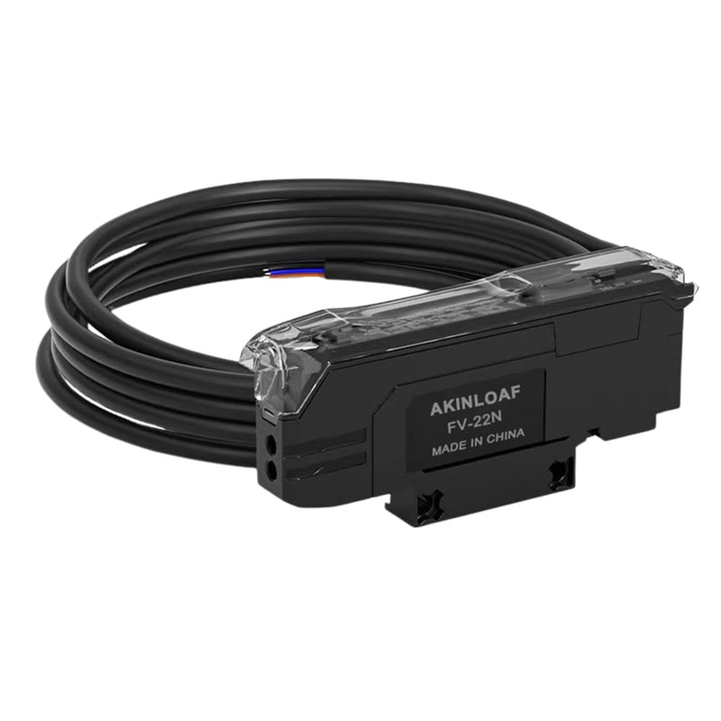 [Australia - AusPower] - FV-22N Fiber Optic Amplifier, Fiber Optic Sensor Proximity Switch; Long Distance Optical Communication Diffusion Induction photoelectric Switch; Comes with Instruction Manual Regular FV-22N 1 