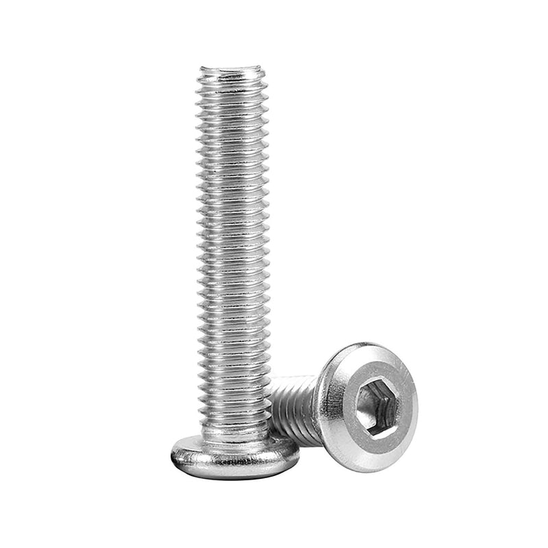 [Australia - AusPower] - 1/4-20 x 3/4" (40 Pack) Flat Head Hex Socket Cap Screws Bolts, 304 Stainless Steel 18-8, Hex Drive, Bright Finish, Fully Machine Thread 1/4-20 x 3/4" 