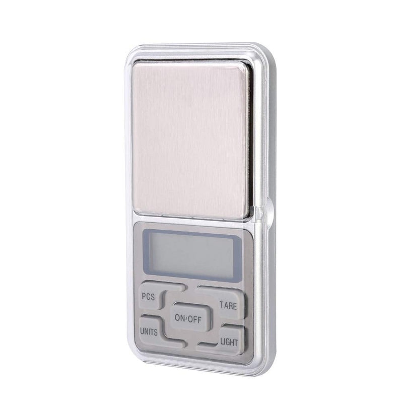 [Australia - AusPower] - Digital Jewelry Scale, Mini Electronic Jewelry Carat Scale Laboratory Balance Gold Silver Diamond Stone Calibration Weight Measuring Tool for Weighing Precious Gems 