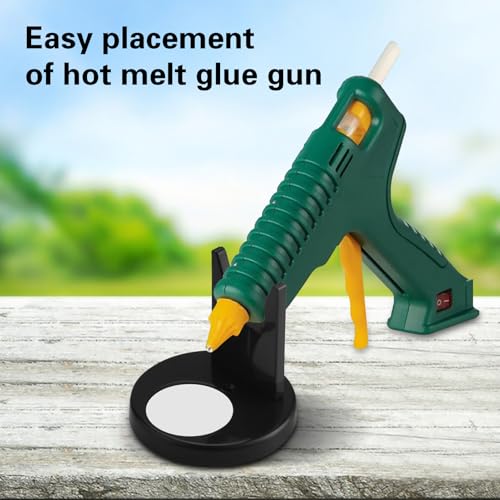 HiempTru hot melt glue gun stands with non-stick pads, 4-pack adhesive dispenser accessories