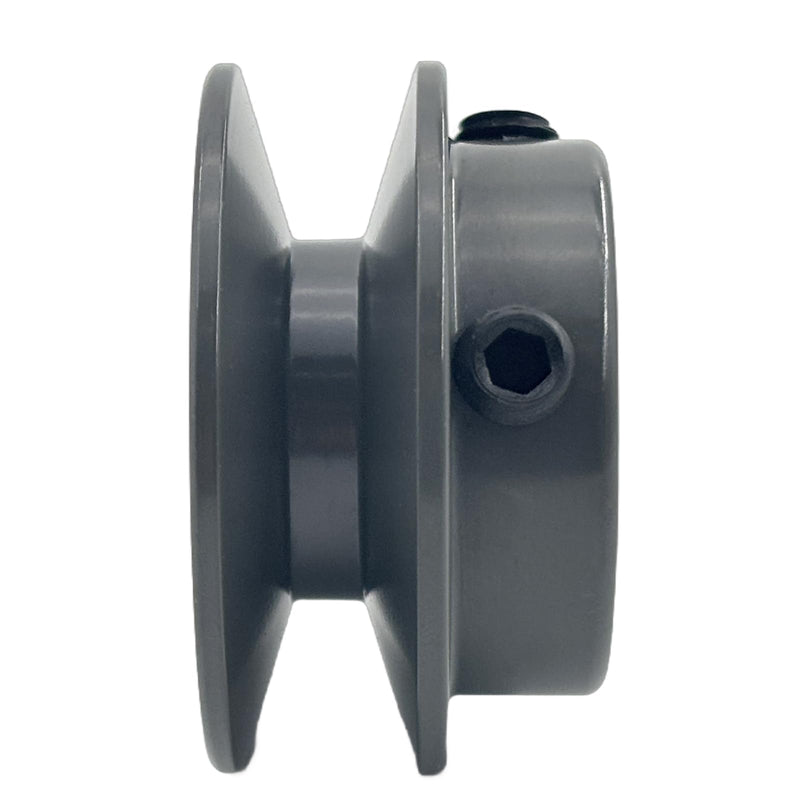 [Australia - AusPower] - AK20-3/4 Single Groove Fixed Bore V Belt Pulley 3/4 inch bore 2 inch Outside Dia V-Belt Sheave Cast Iron for A AX 3L 4L V-Belts 