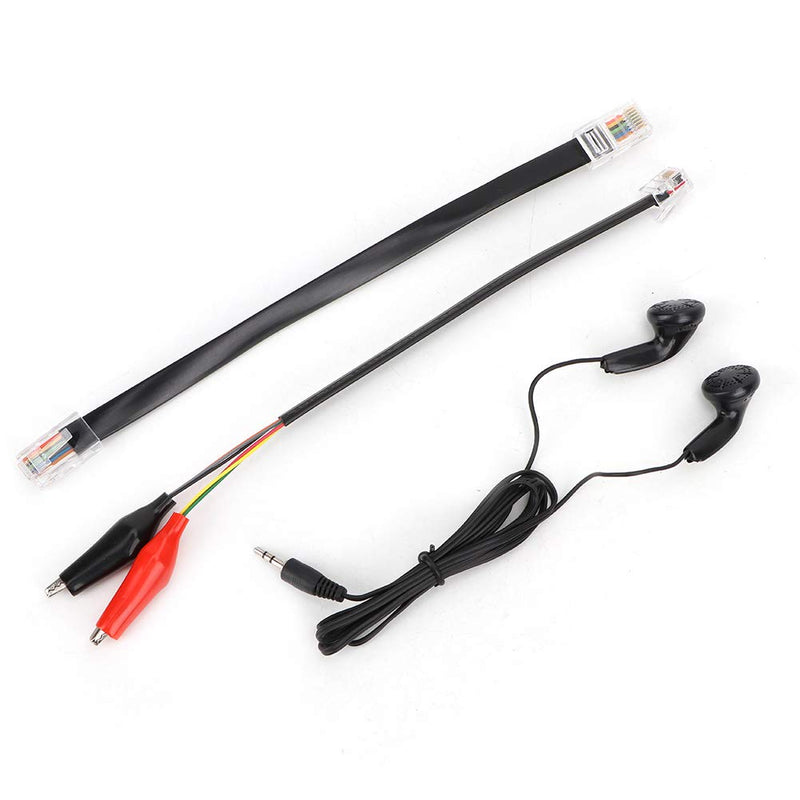 [Australia - AusPower] - RJ45 RJ11 LAN Cable Tracker Kit, Cable Finder Cable Tester Line Finder, FY868 Network Phone Cable Tester 