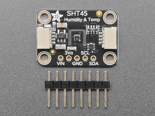 Adafruit Sensirion SHT45 Precision Temperature & Humidity Sensor, STEMMA QT/Qwiic, 5665