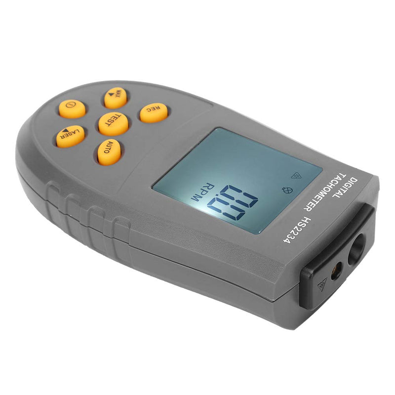 [Australia - AusPower] - Digital Tachometer for Vehicles Night Vision Display Speedometer with Easy Mounting Black 