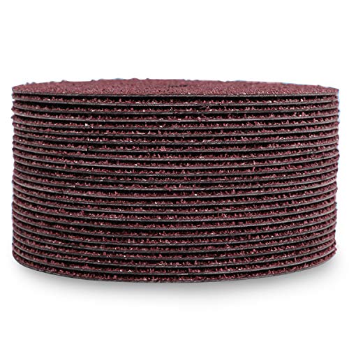 BHA Aluminum Oxide Resin Fiber Sanding and Grinding Discs, 4.5” x 7/8”, 36 Grit - 25 Pack