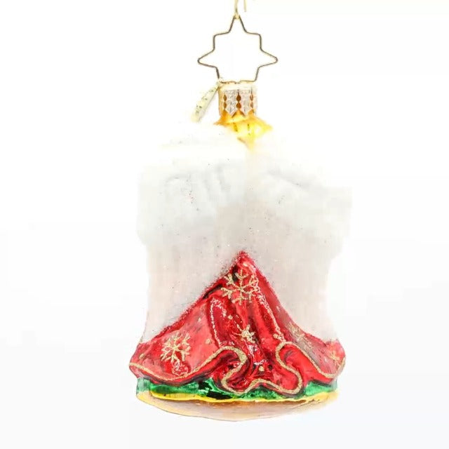 Christopher Radko Hand-Crafted European Glass Christmas Tree Decorative Ornament, Heavenly Harpist Gem