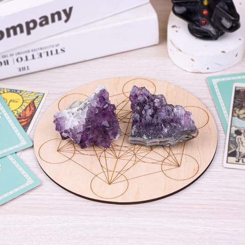 Natural Amethyst Crystal Geode Raw Amethyst Crystal Cluster 0.09-0.22 lb(40-100g)
