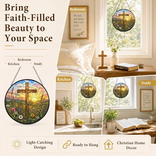 Christian Gifts for Women Birthday for Mom, Grandma, Nana, Wife, Aunt, Her Cross 6.3 x 6.3 IN