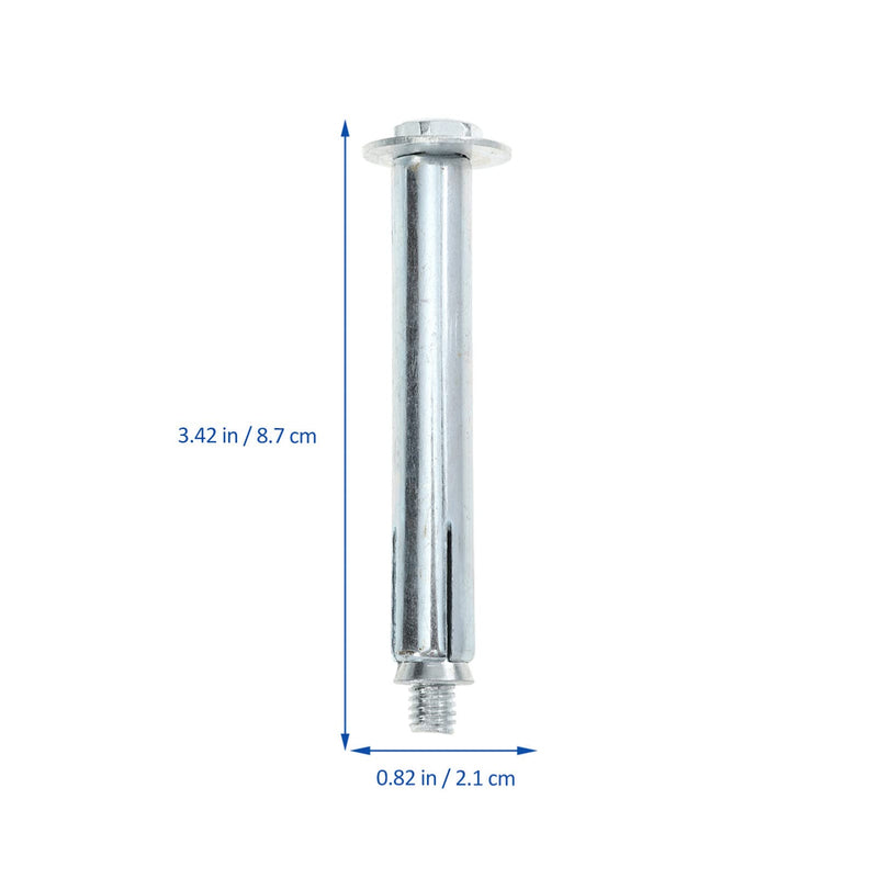 [Australia - AusPower] - VILLCASE Speeds Bumps Screws, Ground Screws Stainless Steel Bolts Expansion Screw Bolts Fastener Bolt Spikes Anchors for Asphalt Speeds Bumps Expansion Screws Feet 10pcs 