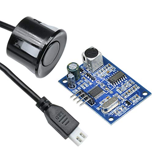 Hailege 2pcs JSN-SR04T Integrated Ultrasonic Module Distance Measuring Transducer Sensor Waterproof for