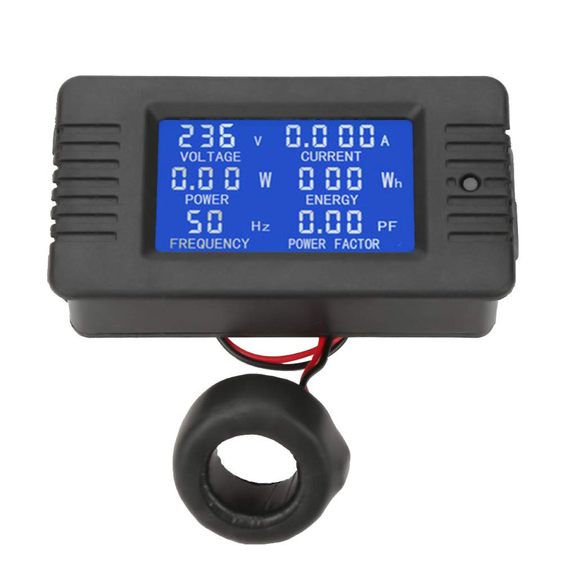 [Australia - AusPower] - PZEM to 022 Power Meter with Features for Energy Measurement, Overload Alarm and Power Threshold, LCD Display for Home Use 