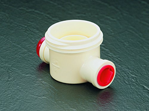 [Australia - AusPower] - Caplugs ZCPT0Q1 Plastic Center Pull Tab Tapered Plug. CPT-0, PE-LD, Cap OD 0.38" Plug ID 0.269", Red (Pack of 100) 