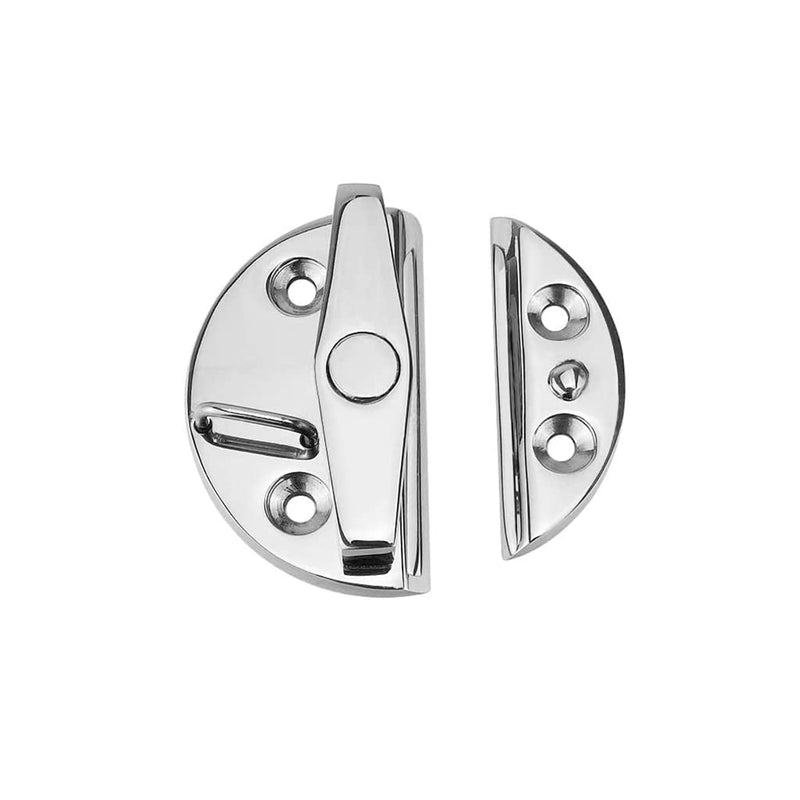 Marine Boat Door Catch Latch 316 Stainless Steel Door Latch Round 55mm Twist Lock Suit for Boat and Many External Cabinet Applications 1