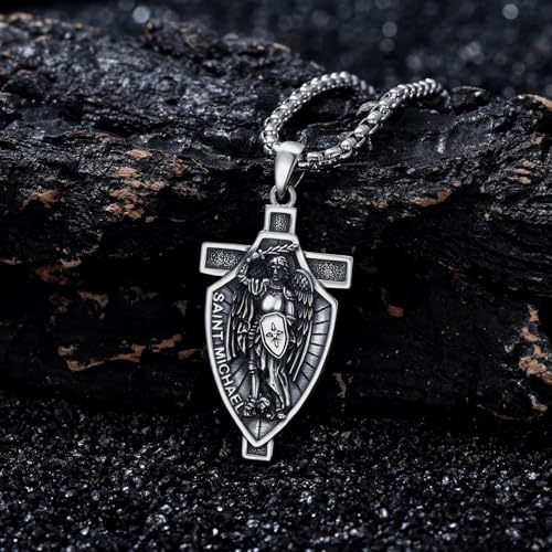 925 Sterling Silver Necklace for Women Christmas Birthday Gifts St Michael