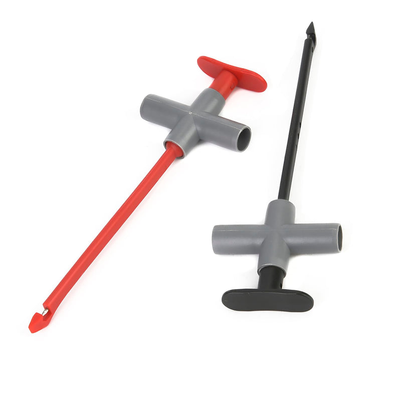 [Australia - AusPower] - Leopacat Multimeter Cable, Test Probes Multimeter, Puncture Probe, Wire Penetration Probe, 4 mm Puncture Probe Accessories, Test Clip, Needle Multimeter, Test Leads, Car Diagnostic Repair Tool, Test 