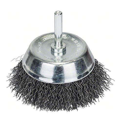 Bosch Accessories 1 x Disc Brush (Diameter 75 mm, Corrugated Wire, Accessories for Drills) (Pack of 2) Ø 75 mm (Packung mit 2)