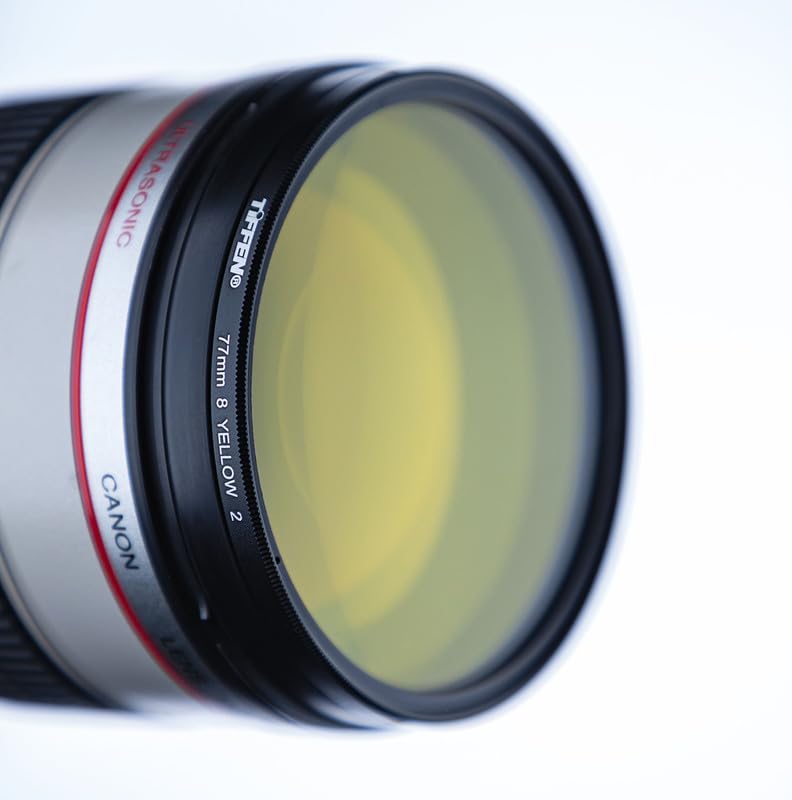 Tiffen 77mm 8 Yellow Filter #2 8 Filter