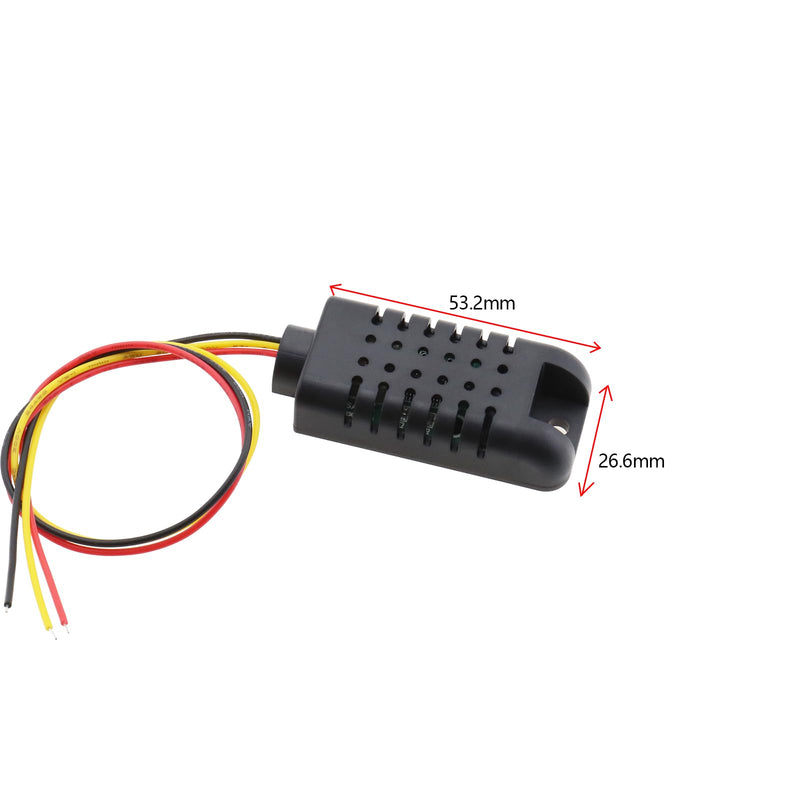 [Australia - AusPower] - SING F LTD 2Pcs DHT21 AM2301 AM2301A Capacitive Digital Temperature Humidity Sensor Module 3.3-5V DC for Humidity Regulator Testing Equipment 